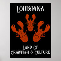 Distressed Travel Louisiana-Crawfish & Culture