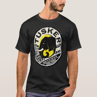 Distressed Tuskers Logo 2   T-Shirt