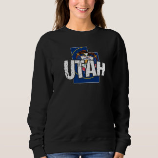 Distressed Utah Sweatshirt