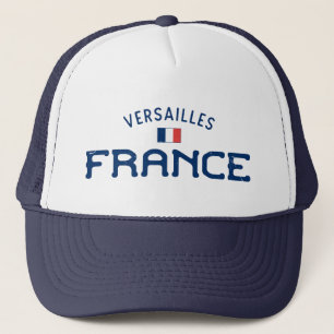 Distressed Versailles France Trucker Hat