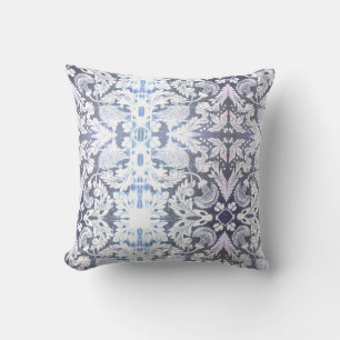 Distressed Victorian Pattern Pillow