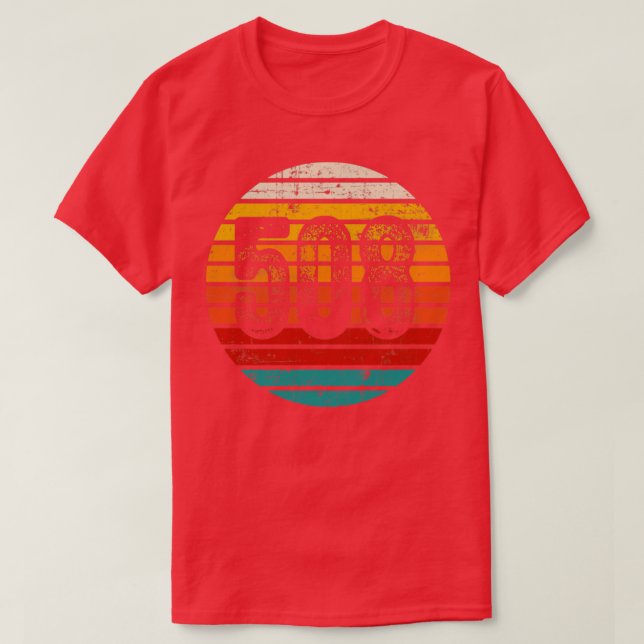 Distressed Vintage Sunset 508 Area Code T-Shirt (Design Front)