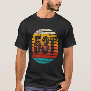 Distressed Vintage Sunset 531 Area Code T-Shirt