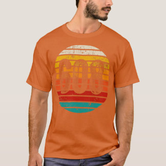 Distressed Vintage Sunset 608 Area Code T-Shirt