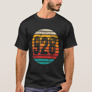 Distressed Vintage Sunset 928 Area Code T-Shirt