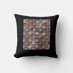 Distressed Whimsigoth Wallpaper Cushion