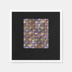 Distressed Whimsigoth Wallpaper Napkin