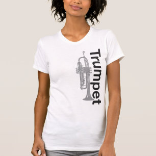 Distressed Womens Trumpet Shirt