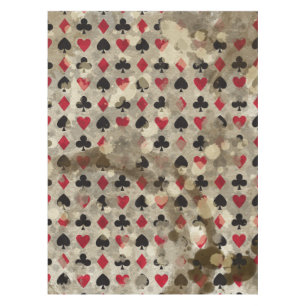 Distressed Wonderland Alice Pattern Tablecloth