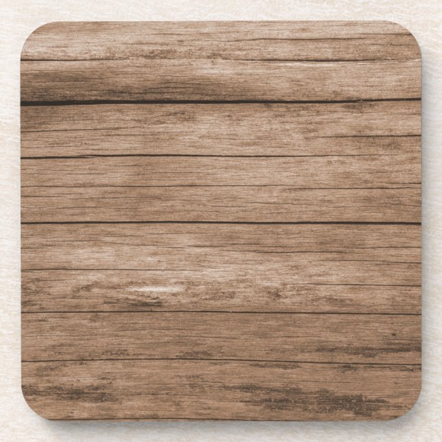 distressed wood coaster (Front)