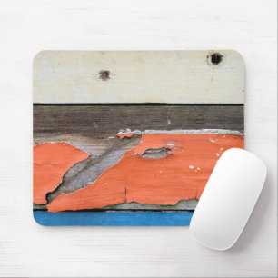 Distressed Wood Mouse Pad