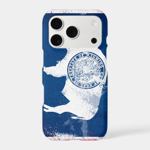 Distressed Wyoming State Flag
