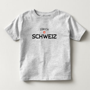Distressed Zurich Schweiz (Switzerland) Toddler T-Shirt