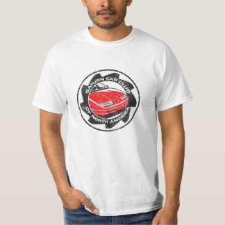 Distresses SCCNA logo white T-Shirt