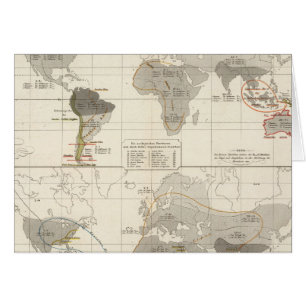Distribution of birds and amphibians