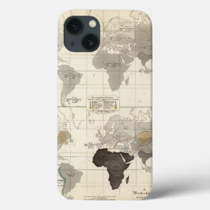 Distribution of rodents and animals iPhone 13 case