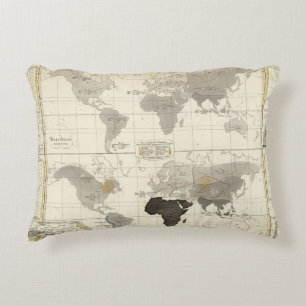 Distribution of rodents and animals decorative cushion