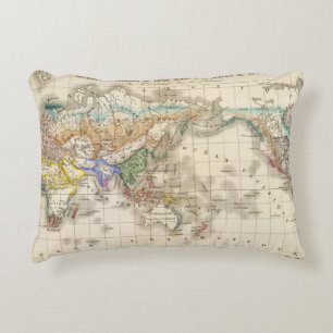 Distribution primitive du genre humain decorative cushion