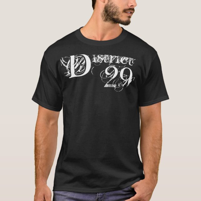 District 29- Black T-Shirt (Front)