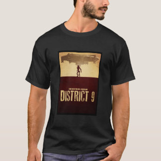 DISTRICT 9 - Minimal Silhouette Design Classic T-Shirt