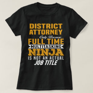 District Attorney T-Shirt