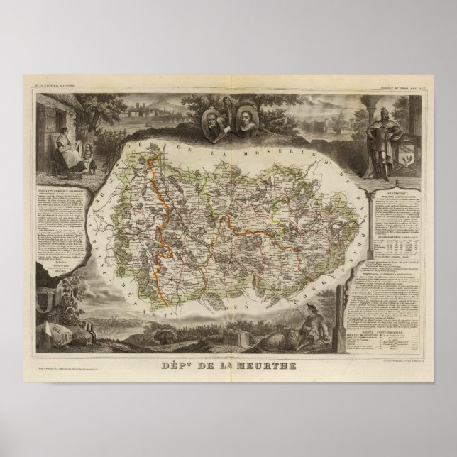 District boundaries poster (Front)