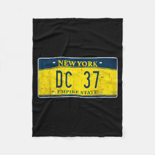 District Council 37 Labor Union Pride New York Nyc Fleece Blanket