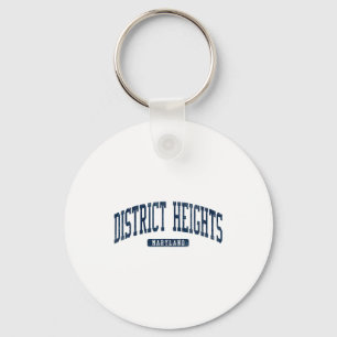 District Heights Maryland Md College University St Key Ring