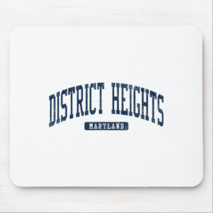 District Heights Maryland Md College University St Mouse Pad