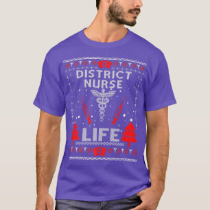 District Nurse Life Ugly Christmas Sweaters Matchi