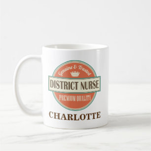 District Nurse Personalised Office Mug Gift