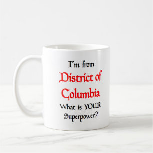 district of columbia coffee mug