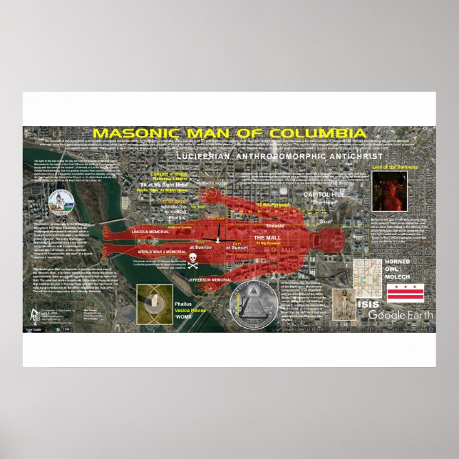 District of Columbia - Masonic Man 1 Poster (Front)