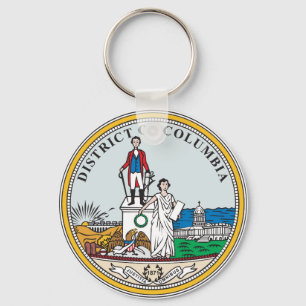 District of Columbia seal Key Ring