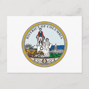 District of Columbia Seal Postcard