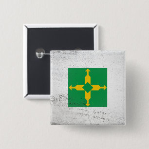Distrito Federal 15 Cm Square Badge
