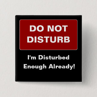 Disturbed 15 Cm Square Badge