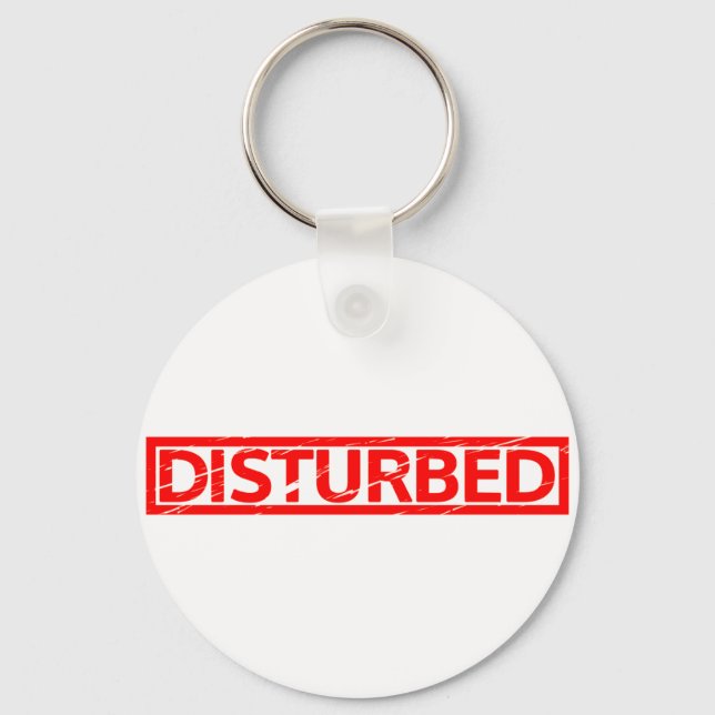 Disturbed Stamp Key Ring (Front)