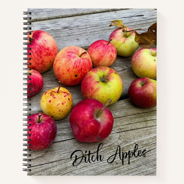 Ditch Apples Notebook (Front)