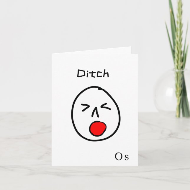Ditch card (Front)
