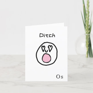 Ditch card