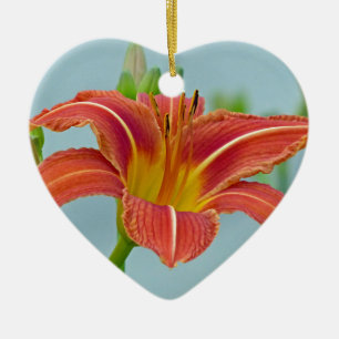Ditch Lily Ceramic Tree Decoration