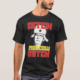 DITCH MOSCOW MITCH Senator McConnell Anti Turtle F T-Shirt