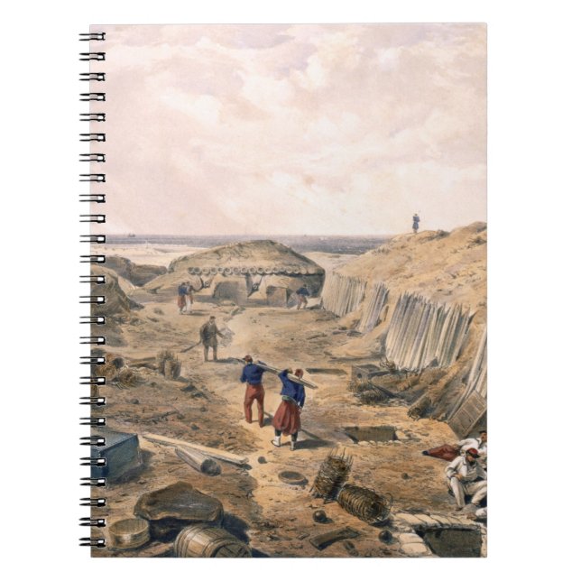 Ditch of the Bastion du Mat, plate from 'The Seat Notebook (Front)