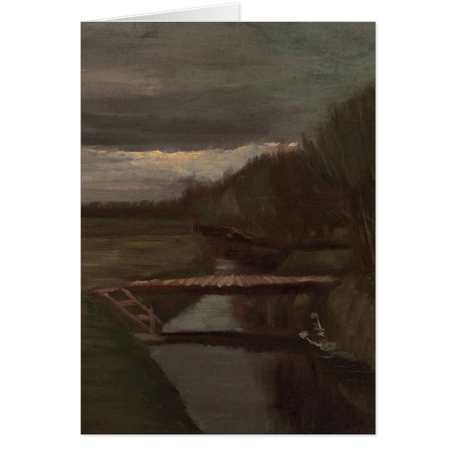 Ditch & Small Bridge, Van Gogh Fine Art (Front)