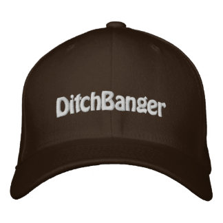 "DitchBanger" FlexFit Brown Sledders.com Hat
