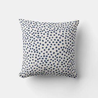 Ditsy Dots Throw Pillow