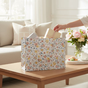 Ditsy Floral Botanical Garden Gift Bag