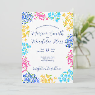 Ditsy Floral Invite