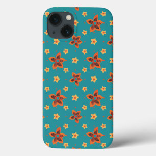 Ditsy Floral on Teal Samsung Galaxy Note 4 Case